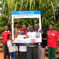 Members of the Kenya Children Assembly, Makueni